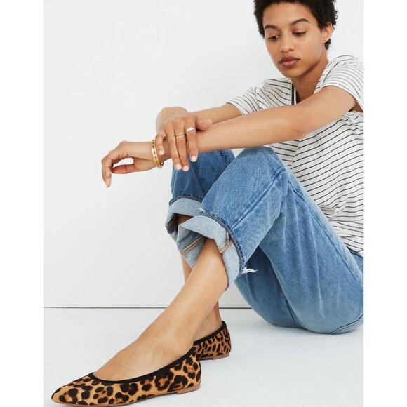 Madewell Leopard Print Flats - Picture 1 of 7